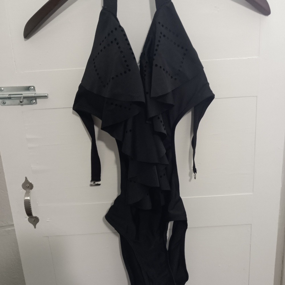 Black one piece